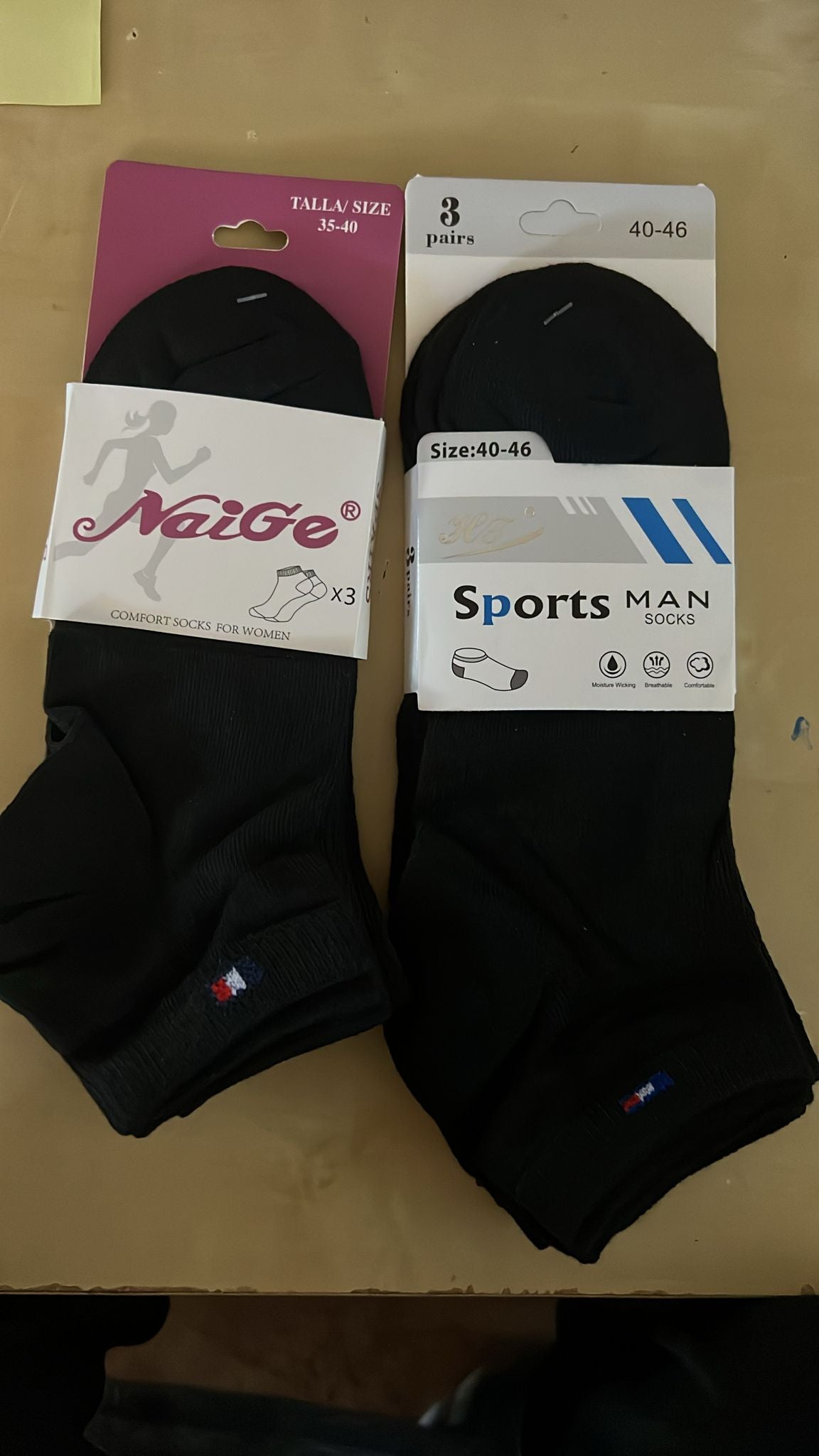 CALCETINES NEGROS